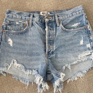 AGOLDE Parker Vintage Loose Fit Cutoff Shorts